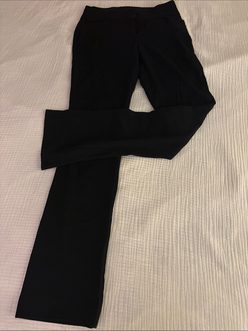 Maurices Black Womens Slim Straight Pants